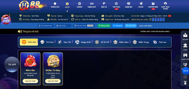 Hệ thống trò chơi cấp độ 88Online - 88Online